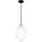 Quoizel Piccolo Pendant Mid Pendant 1 Light Matte Black QPP6186MBK - alternate 1